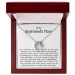 Mom Necklace, Mother-In-Law Necklace, Gift To My Boyfriend's Mom Necklace, Gift For Future Mother-In-Law Mother's Day Lucky In Love Necklace