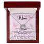 To My Mom Necklace Gift From Son Mother's Day Lucky In Love Necklace
