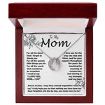 Mom Necklace -To My Mom - I Need To Say I Love You, Mom... I Do - Mother's Day Gift Mother's Day Lucky In Love Necklace