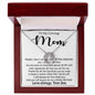 To My Loving Mom - Important Person In My Life Mother's Day Gift From Son Necklace Mother's Day Lucky In Love Necklace