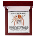 Mom Necklace, Best Mother's Day Gift - Stepmom Necklace, Bonus Mom Necklace Gift For Stepmom Neckalce Mother's Day Lucky In Love Necklace