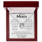 Mom Necklace - Perfect gift for Mom - Gorgeous Necklace with Message Card Mother's Day Lucky In Love Necklace