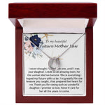 Mother-In-Law Necklace, Necklace Gift For Future Mother-In-Law From Future Son-In-Law, To My Future Mother-In-Law Mother's Day Lucky In Love Necklace