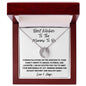 Best Wishes To The Mommy To Be - Love & Hugs Mother's Day Lucky In Love Necklace
