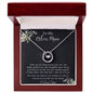 Bonus Mom Necklace, Gift To My Other Mother Necklace, Gift For Bonus Mom Second Mom Mother's Day Lucky In Love Necklace