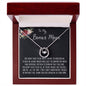 To My Bonus Mom Necklace, Thank You For Everything Mother's Day Gift For Mom Mother's Day Lucky In Love Necklace