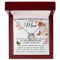 Mom Necklace Gift - To My Mom - Gift From Daughter - Mother's Day Necklace Mother's Day Lucky In Love Necklace