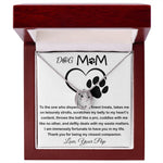 Mom Necklace - To My Dog Mom - Love You Always And Forever - Mother's Day Gift Mother's Day Lucky In Love Necklace