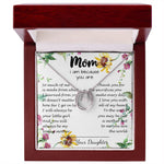 To My Mom Neckalce - Thank You For Sacrifices You Make Every Day Mother's Day Gift Mother's Day Lucky In Love Necklace