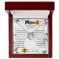 To My Mom Neckalce - Thank You For Sacrifices You Make Every Day Mother's Day Gift Mother's Day Lucky In Love Necklace