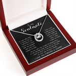 To My Soulmate - You Are My Life, My Love, And My Best Friend Mother's Day Necklace Mother's Day Lucky In Love Necklace
