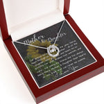 Mom Necklace Gift, Mothers's Day Necklace - Special Bond Mother's Day Lucky In Love Necklace