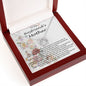 Mother-In-Law Necklace, To My Boyfriend's Mom Gift, Future Mother-In-Law Necklace Mother's Day Lucky In Love Necklace