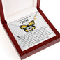 Mom Necklace Gift - To My Amazing Mom - From Son - Beautiful Gift Set Mom Necklace Mother's Day Lucky In Love Necklace