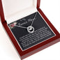 To My Bonus Mom Necklace, Thank You For Everything Mother's Day Gift For Mom Mother's Day Lucky In Love Necklace