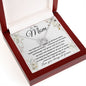 Mom Necklace - To My Mom - Love You Always And Forever - Mother's Day Gift Mother's Day Lucky In Love Necklace