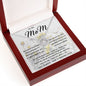 To My Mom Necklace Greatest Mom Mother's Day Gift Necklace Mother's Day Lucky In Love Necklace