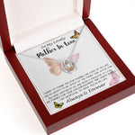 Mom Necklace Gift - To My Lovely Mother In Love - Always & Forever, Mom Necklace Mother's Day Lucky In Love Necklace