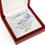 Mom Necklace - I'll Miss You Untill We Meet Again - Mother's Day Gift Mother's Day Lucky In Love Necklace