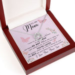 To My Mom Necklace Gift From Son Mother's Day Necklace Mother's Day Lucky In Love Necklace