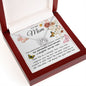 Mom Necklace Gift - To My Mom - Gift From Daughter - Mother's Day Necklace Mother's Day Lucky In Love Necklace