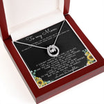 To My Mom Necklace You Are The World Mother Gift Necklace Mother's Day Lucky In Love Necklace