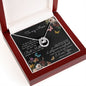 To My Mom Time May Fly Mother's Day Necklace Mother's Day Lucky In Love Necklace