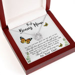Stepmom Necklace, To My Bonus Mom Gift Neckalce, Thank For You Loving Me As Your Own Mother's Day Lucky In Love Necklace