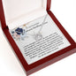Mother-In-Law Necklace, Necklace Gift For Future Mother-In-Law From Future Son-In-Law, To My Future Mother-In-Law Mother's Day Lucky In Love Necklace