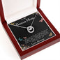 To My Bonus Mom Necklace Love Always Greatest Mother's Day Gift Necklace Mother's Day Lucky In Love Necklace