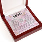 To My Mom Necklace From Son Gift Ideas For Mother's Day Necklace Mother's Day Lucky In Love Necklace