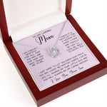 Gift For Caring Mom Form Son, To My Mom Necklace Gift For Mother's Day Mother's Day Lucky In Love Necklace