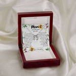 To My Mom Neckalce - Thank You For Sacrifices You Make Every Day Mother's Day Gift Mother's Day Lucky In Love Necklace