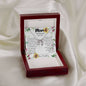 To My Mom Neckalce - Thank You For Sacrifices You Make Every Day Mother's Day Gift Mother's Day Lucky In Love Necklace