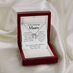 Mom Necklace - Gift For Mom From Son - You Have Been My Biggest Champion Mother's Day Gift Mother's Day Lucky In Love Necklace