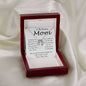Mom Necklace - To Mom Necklace, Gift for Mom from Son Mother's Day Lucky In Love Necklace