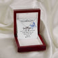Mom Necklace - I'll Miss You Untill We Meet Again - Mother's Day Gift Mother's Day Lucky In Love Necklace