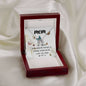 Mom Necklace Gift -Love You Always And Forever - Mother's Day Gift Mother's Day Lucky In Love Necklace