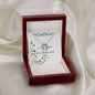 Mom Necklace - I'll Hold You In My Heart Mother's Day Gift Mother's Day Lucky In Love Necklace