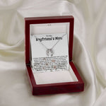 Mother-In-Law Necklace, Gift To My Boyfriend's Mom Necklace, Gift For Future Mother-In-Law Mother's Day Lucky In Love Necklace