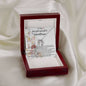 Mother-In-Law Necklace, To My Boyfriend's Mom Gift, Future Mother-In-Law Necklace Mother's Day Lucky In Love Necklace