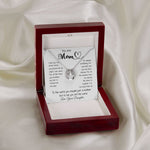 To My Mom - To The World You Maybe Just A Mother But To Me You Are The World Mother's Day Necklace Mother's Day Lucky In Love Necklace
