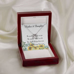 Mother Necklace - No Matter What - I Will Always Love You Mom Necklace Mother's Day Lucky In Love Necklace