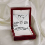 To My Loving Mom - Love Always Your Son Necklace Mother's Day Lucky In Love Necklace