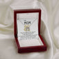 Mom Necklace Gift - To My Mom Necklace - Thank You For Giving Me The Best Things In Life Mother's Day Lucky In Love Necklace