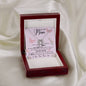 To My Mom Necklace Gift From Son Mother's Day Lucky In Love Necklace