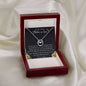 To My Future Mother In Law, Wedding For Her Mother's Gift Necklace Mother's Day Lucky In Love Necklace