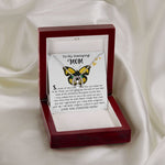 Mom Necklace Gift - To My Amazing Mom - From Son - Beautiful Gift Set Mom Necklace Mother's Day Lucky In Love Necklace