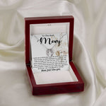 Mom Necklace, Best Mother's Day Gift - To My Mom Best Necklace Mother's Day Lucky In Love Necklace
