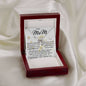 To My Mom Necklace Greatest Mom Mother's Day Gift Necklace Mother's Day Lucky In Love Necklace